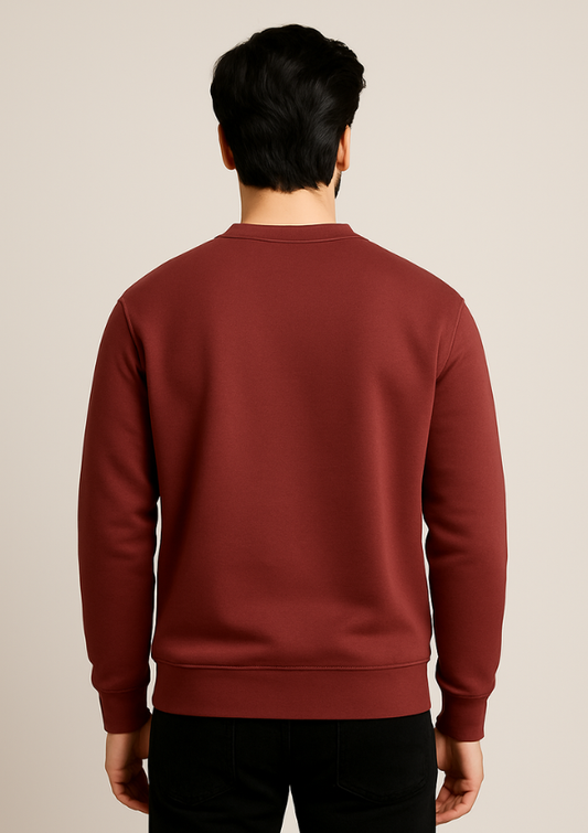 Men’s Classic Maroon Sweatshirt