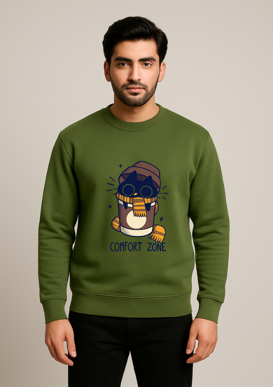 Comfort Zone Graphic Sweatshirt