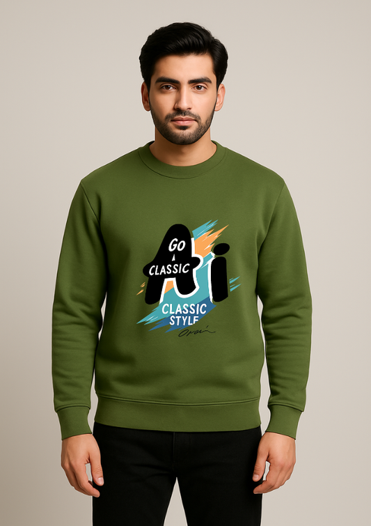 Go Classic Style Ai Crew neck