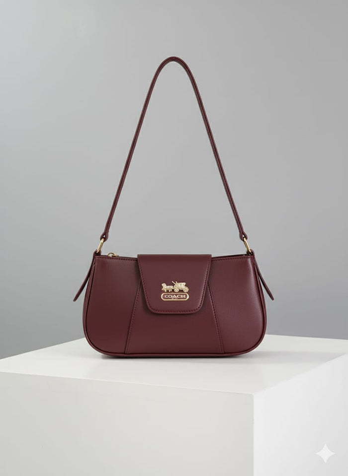 IS-01038-Shoulder Bag-Maroon