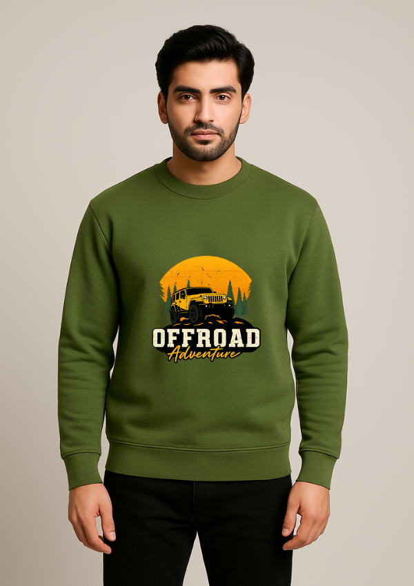 Off-road Adventure Graphic Sweatshirt