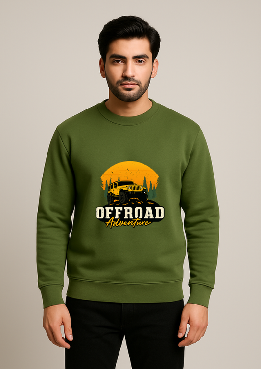 Off-road Adventure Graphic Sweatshirt