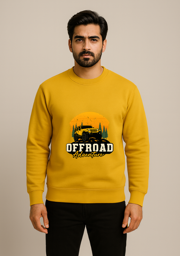 Off-road Adventure Graphic Sweatshirt