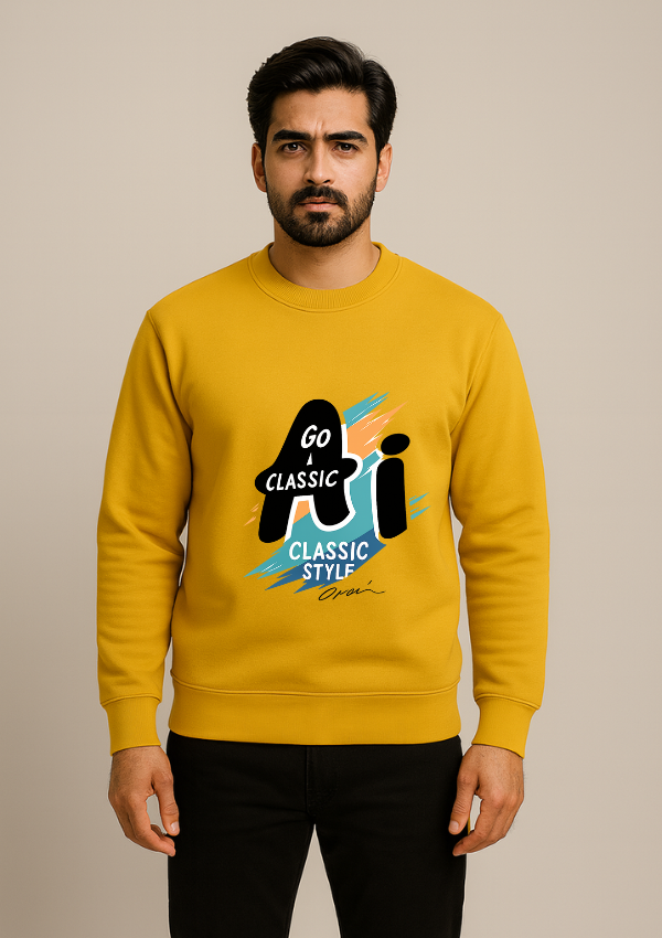 Go Classic Style Ai Crew neck