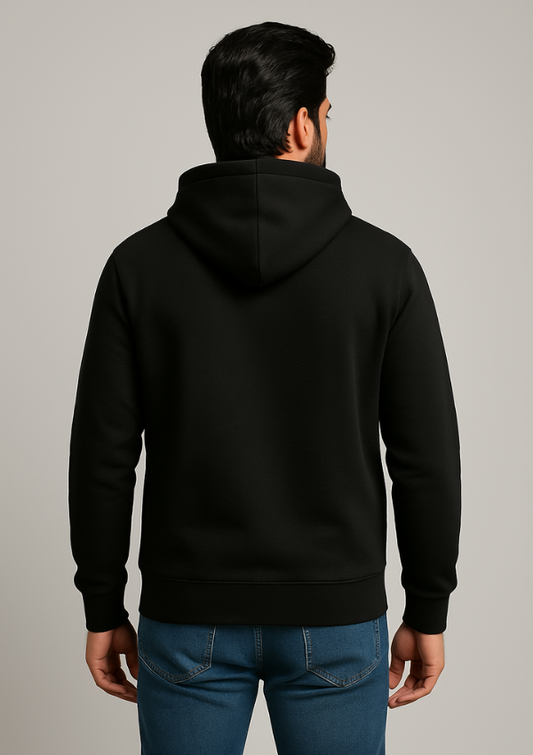 Men’s Classic Black Hoodie
