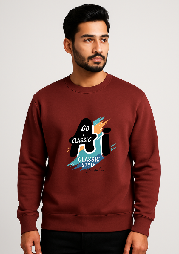 Go Classic Style Ai Crew neck