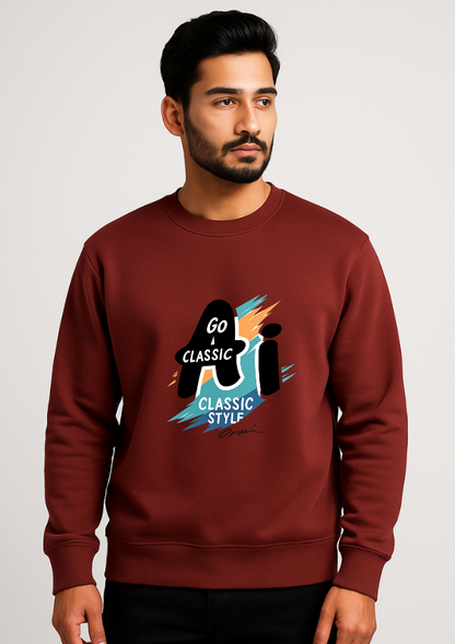Go Classic Style Ai Crew neck
