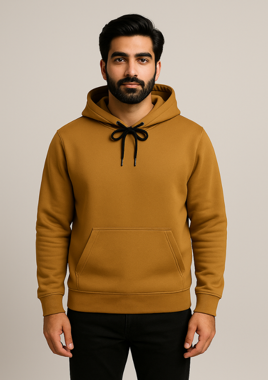Men’s Classic Camel Brown Hoodie