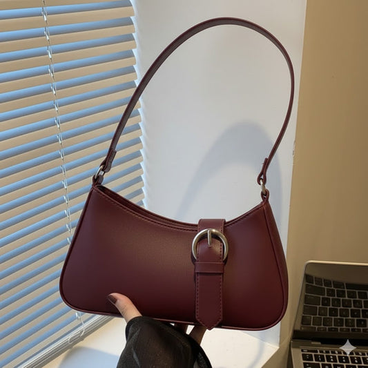 IS-01047-Shoulder Bag-Maroon